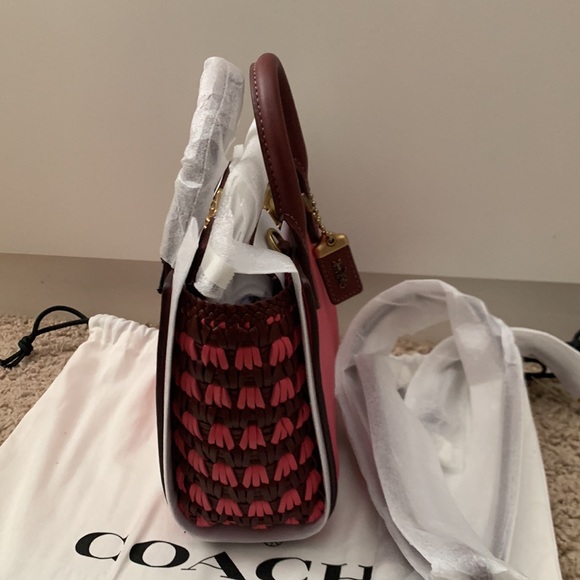 Coach Troupe Tote 16 With Weaving - Picture 4 of 7